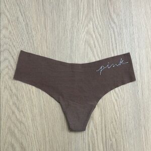 PINK Victoria's Secret No Show Thong Panty XS